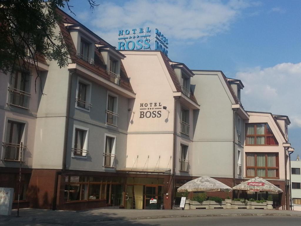 Hotel Boss Žilina Esterno foto